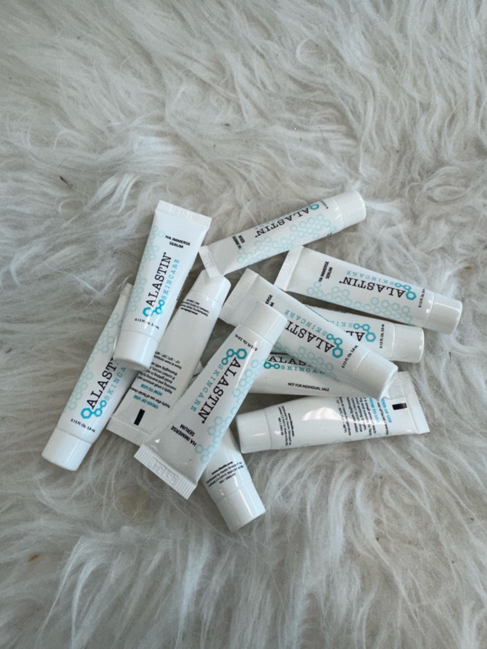 Alastin  HA immerse serum skin care sample size sizes